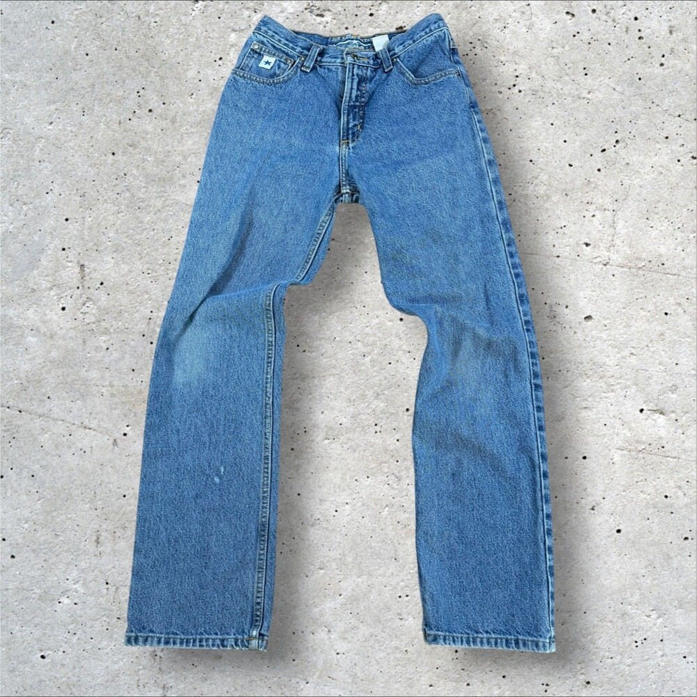 Vintage Rocky Mountain Rockies Jeans Womens Size 7R High Waisted Slim Blue - Picture 2 of 8